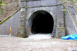 整備中の第6号トンネル