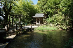戸ノ口堰水神社
