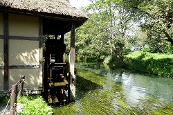 蓼川の水車小屋