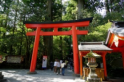 箱根神社　第四鳥居
