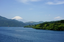 綺麗に見えている富士山