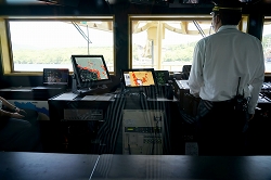 海賊船の操舵室