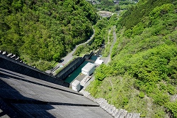 浦山ダム下流