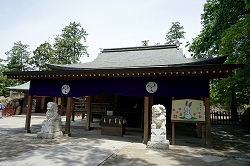 唐澤山神社拝殿　スタンプラリー5