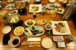 奈良屋の朝食