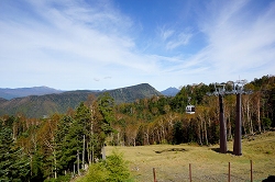 左から至仏山、四郎岳、燧ヶ岳