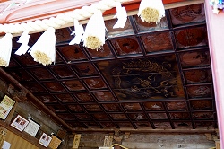 拝殿の天井画
