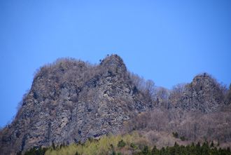 立岩山頂部（西立岩）