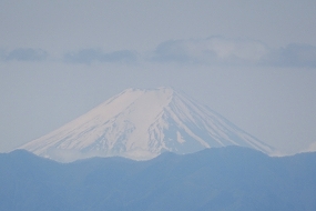富士山を超アップ
